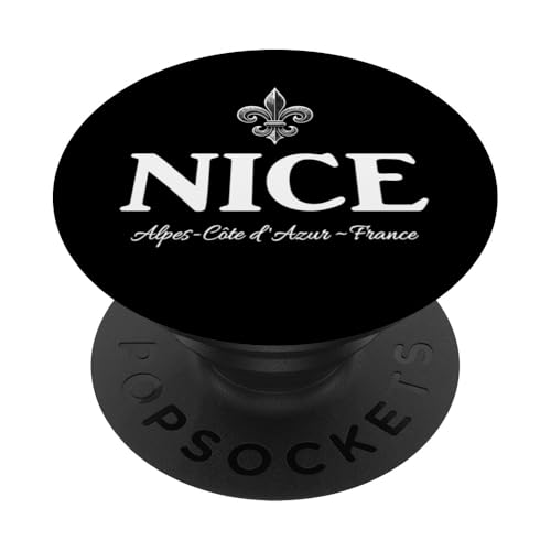 Nizza, Frankreich, Fleur de Lis PopSockets mit austauschbarem PopGrip von Utopia Sport France Shop