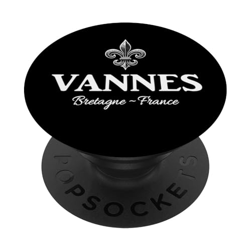 Vannes Bretagne Frankreich Fleur de Lis PopSockets mit austauschbarem PopGrip von Utopia Sport France Shop