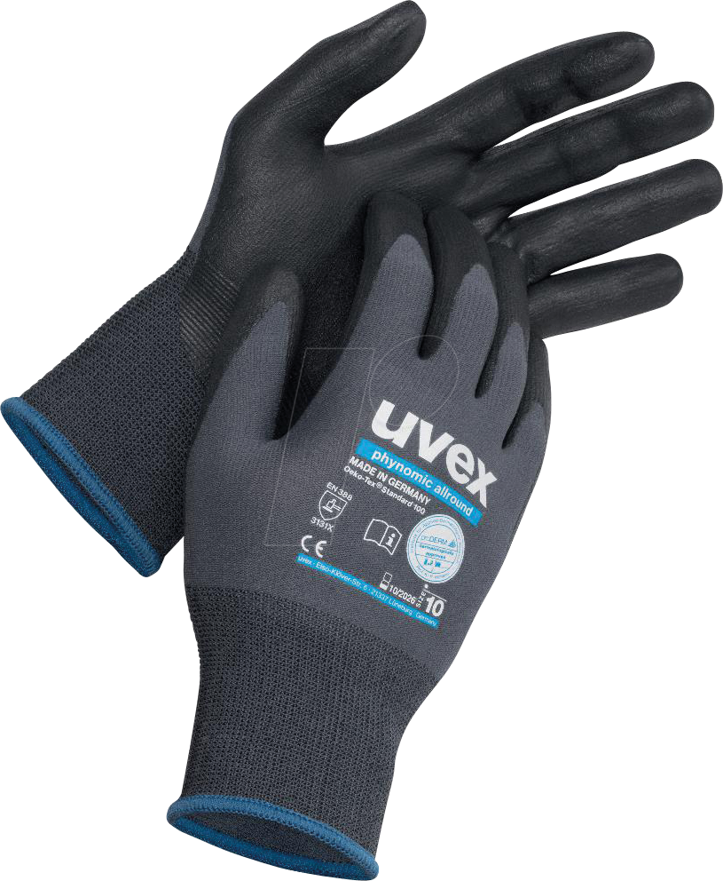 UVEX 6004905 - Schutzhandschuh uvex phynomic allround 60049 Größe 5 von Uvex