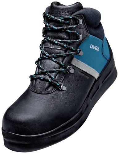 Uvex 3 asphaltpro 6559142 Sicherheitsstiefel S3 Schuhgröße (EU): 42 Schwarz, Blau 1 Paar von Uvex