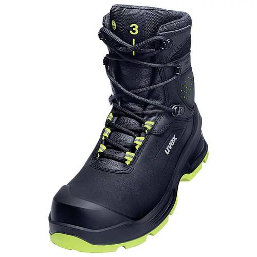 Uvex S3 PUR W11 6875252 Sicherheitsstiefel S3 Schuhgröße (EU): 52 Schwarz, Gelb 1 Paar von Uvex