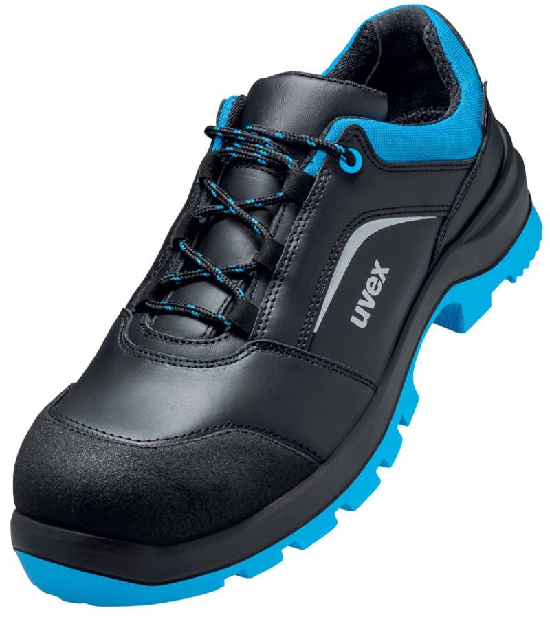 uvex 2 xenova Halbschuh S3 SRC, Gr. 41, schwarz/blau von Uvex