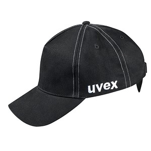 uvex unisex Anstoßkappe u-cap sport schwarz Größe 55,0 - 59,0 cm 1 St. von Uvex
