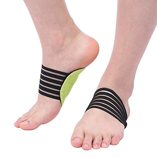 2 Stk. Arch Support Plantar Fasciitis Einlegesohlen Klammer für Männer und Frauen Schmerzlinderung für Plattfuß High Fallen Arch Orthesen Kissen Schuheinsatz Massagegerät Sockenpolster von Uxsiya