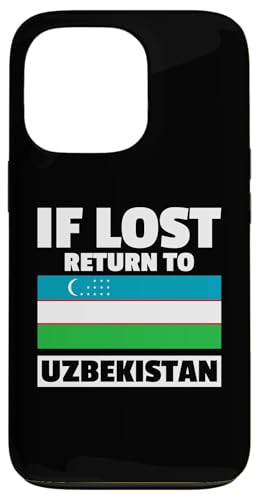 Hülle für iPhone 13 Pro Usbekische Flagge Usbekisch von Uzbekistan Gifts