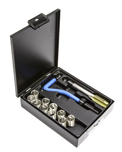 V-Coil Gewinde Reparatur Set M14 x 1,5 | Gewinde Reparatursatz Kit | Gewinde-Reparatur von beschädigten oder abgenutzten Gewinden | Mit Kunststoff-Kassette von V-Coil