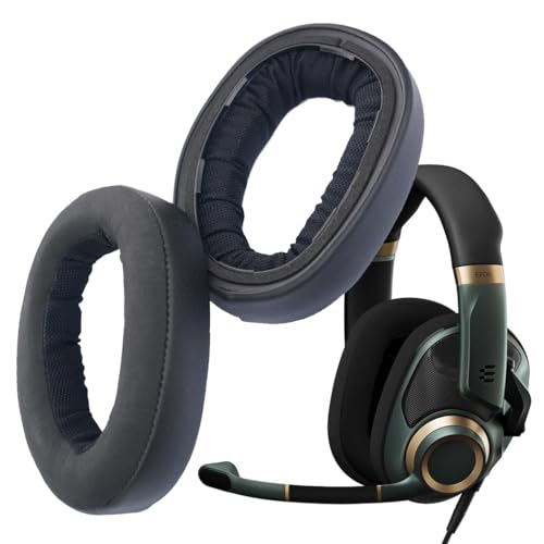 Ersatz-Ohrpolster, Reparaturteile, kompatibel mit EPOS Audio H6 und H6Pro Gaming Over-Ear-Kopfhörern (Ohrpolster, 1 Paar) von V-MOTA