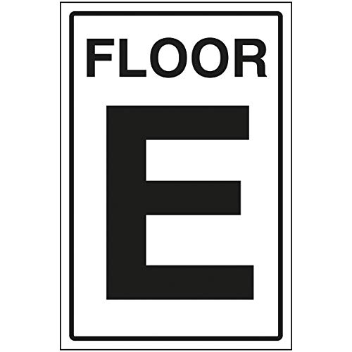 VSafety Floor E-Schild, 200 x 300 mm, 3 mm gebürstetes Aluminium VSafety Floor E-Schild, 200 x 300 mm, 3 mm gebürstetes Aluminium von VSafety