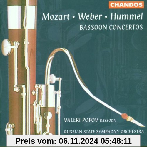 Werke von Mozart, Weber und Hummel von V. Popov