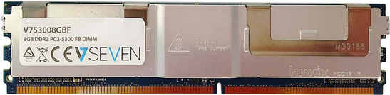 V7 - DDR2 - 8 GB - FB-DIMM 240-pin - 667 MHz / PC2-5300 - Voll gepuffert - ECC (B-Ware) von V7