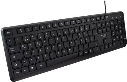 V7 USB PRO KEYBOARD MOUSE DE - Tastatur - QWERTZ - Deutschland  (KU350DE) von V7