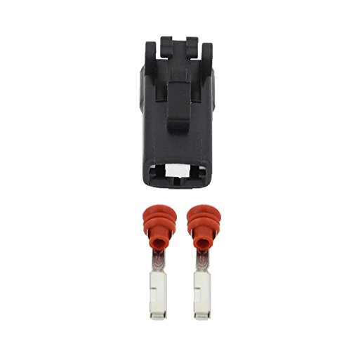 VAIGAI Yige Store 2-poliger weiblicher und männlicher automatischer wasserdichter elektrischer Kabelbaum-Stecker-Sicherungskasten mit Anschluss DJ70219Y-2.2-11/21(Female Plug,5 Sets) von VAIGAI