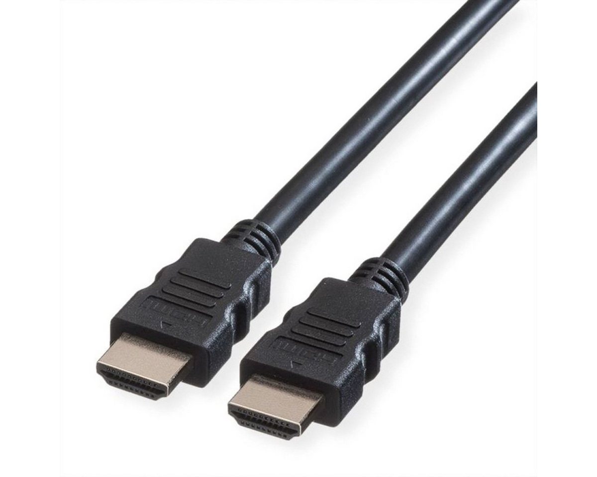 VALUE 8K HDMI Ultra HD Kabel mit Ethernet, ST/ST Audio- & Video-Kabel, HDMI Typ A Männlich (Stecker), HDMI Typ A Männlich (Stecker) (50.0 cm) von VALUE