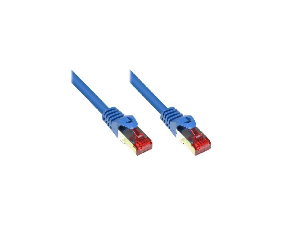 VARIA SO-31376 - Patchkabel Cat.6, S/FTP, 50m, blau LAN-Kabel, (5000,00 cm) von VARIA