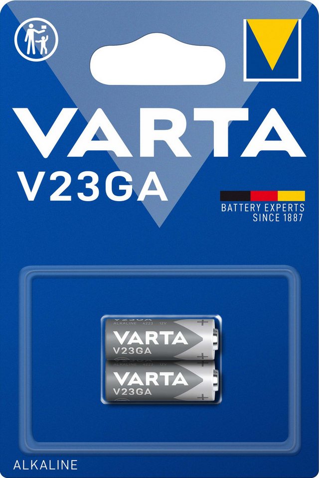 VARTA VARTA Electronics Batterie V23 GA Alkali-M. 52 mAh 12V VE 2 Batterie von VARTA