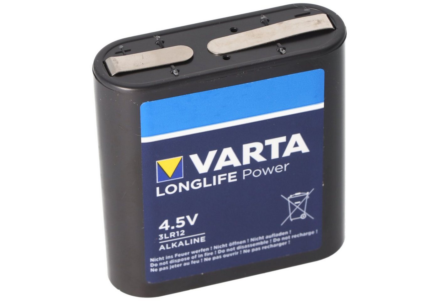 VARTA Varta Longlife Power (ehem. High Energy) 4,5V, MN1203, 3LR12, 3LR12P Batterie, (4,5 V) von VARTA