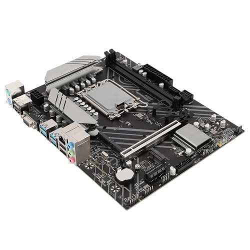 B760M4 Gaming-Motherboard, LGA 1700 Zweikanal-DDR4-ATX-Motherboard für CPU der 12. Bis 13. Generation, Unterstützt XMP, M.2, HDMI, VGA, PCIe 4.0 für DIY-Computer von VBESTLIFE