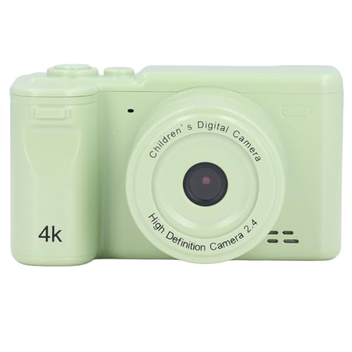 Digitalkamera, 4K-HD-Digitalkameras für Fotografie, Autofokus-Point-and-Shoot-Vlogging-Kamera mit 8-fachem Zoom, Fülllicht, Stativ, Kompakte Kleine Kamera für Kinder und Teenager von VBESTLIFE