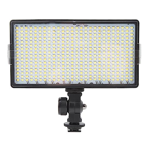 LED-Fülllicht, Kameralicht für Bilder und Videoaufnahmen, 30 W LED 416 LED-Fotolicht, 360° Verstellbar, für Outdoor-Fotografie, Live-Streaming, Zoom von VBESTLIFE