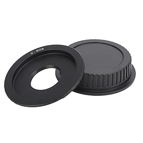 VBESTLIFE C→EF/EF-S Objektivadapterring + Rückkappe, für C-Mount-Objektiv auf für Canon EF/EF-S-Kamera VBESTLIFE C→EF/EF-S Objektivadapterring + Rückkappe, für C-Mount-Objektiv auf für Canon EF/EF-S-Kamera von VBESTLIFE