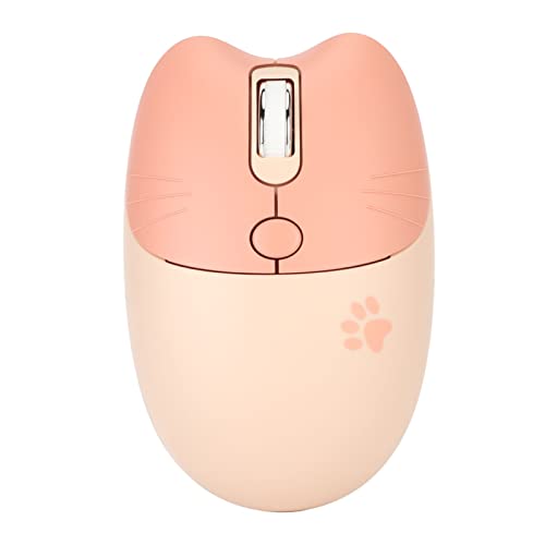 VBESTLIFE Kabellose Maus, 2,4 G Kabellose Optische Maus, Süße Katze, Leise Maus mit USB-Empfänger, 3 Stufen DPI Einstellbar, Geräuschlose Nutzung, für Laptop, Computer, Desktop-PC von VBESTLIFE