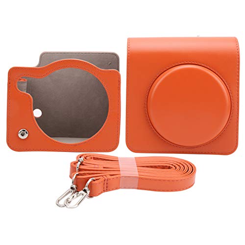 VBESTLIFE Kamera-Schutzhülle, PU-Leder, Schulterkameratasche, für Square SQ1, Verstellbarer Schultergurt, Schöne Farbe, Für (Orange) von VBESTLIFE