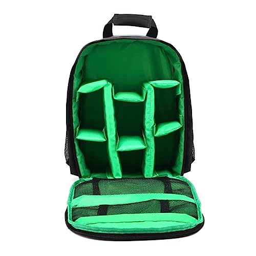 VBPBHFFNMW Outdoor-Kameratasche wasserdichte Funktion atmungsaktiv SLR Rucksack-Kamera-Video-Tasche All-Wetter Kameratasche(Green) von VBPBHFFNMW