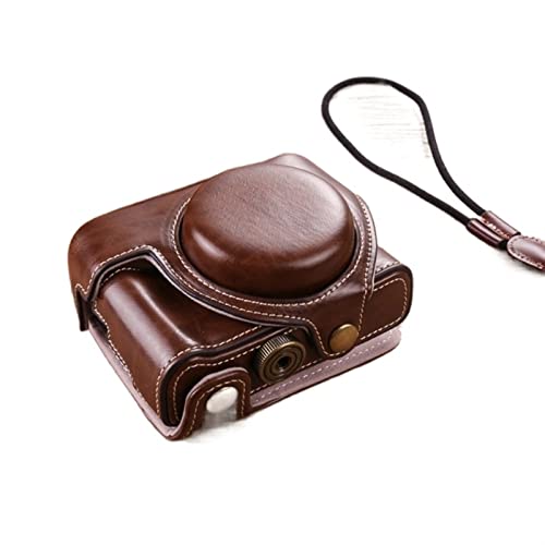 VBPCEFZTLK Dauerhafter und exquisiter Retro-Leder-Festkörper-Schutzabdeckung-Kamera dedizierte Kameratasche Handtasche Schutzabdeckung for Sony ZV1 Kameratasche(3) von VBPCEFZTLK