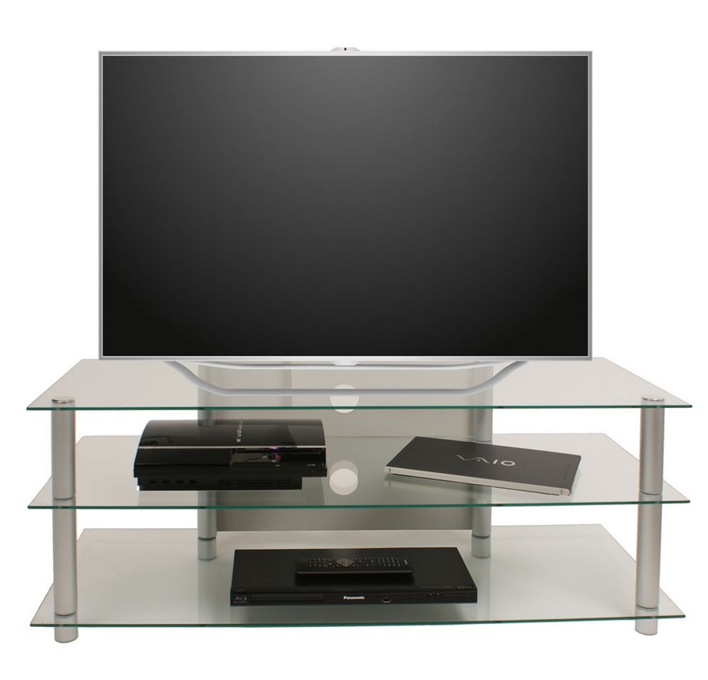 VCM VCM LCD LED TV Rack Netasa Klarglas TV-Wandhalterung von VCM