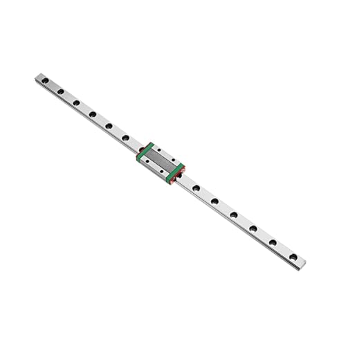 Miniatur-Lineargleitschiene， Linearführung + Schieber MGN15H 100 mm-800 mm Miniatur-Linearführungsschiene(100mm) von VDCVADKYE