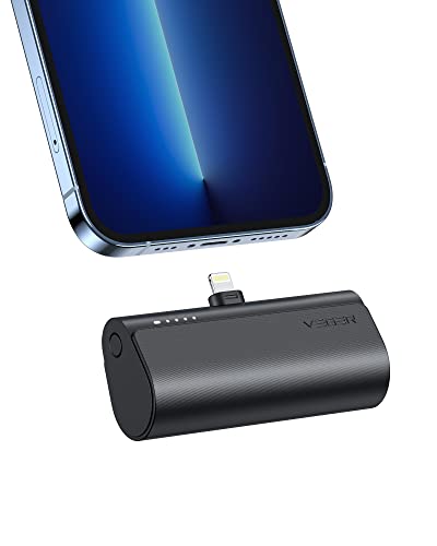 VEGER Power Bank 5000mAh, 20W PD Mini Powerbank Externer Akku, Schnelles Aufladen, klein Aber stark Handy Akkupack Kompatibel mit iPhone 13/12/11 usw von VEGER