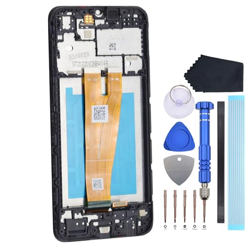 Full Display Screen Touch Digitizer Replacement with Screen Frame for Samsung Galaxy A04 SM-A045F von VEKIR