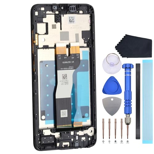 Full Display Screen Touch Digitizer Replacement with Screen Frame for Samsung Galaxy A05s SM-A057F SM-A057M von VEKIR