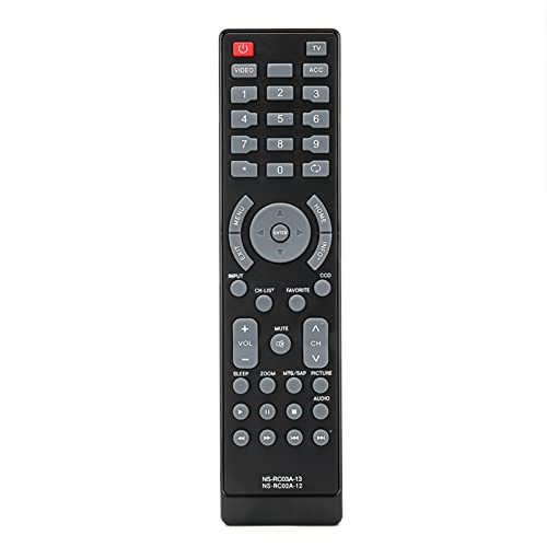 TV Fernbedienung Ersatz für TV NS-RC03A-13 NS-32L120A13 NS-40L240A13 von VELATEMOR