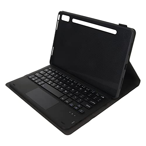 VELATEMOR Tablet-Hülle mit Tastatur für Tab P11 Pro Gen 2, Magnetisch Abnehmbares Design, Stifthalter mit Touchpad für Pad Pro 2022 (Black) von VELATEMOR