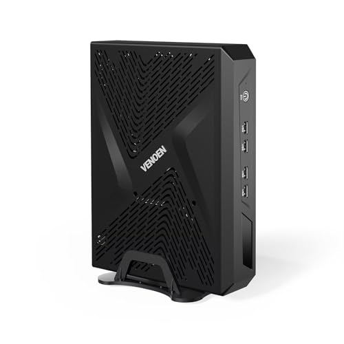 VENOEN Mini Gaming PC Core i7 13700H 14C/20T 8K Mini Gaming Desktop Computer RTX3050 (6G GDDR6) Grafik, 2X HD + 2X DP Quad Display, WiFi 6, BT5.2, Unterstützung WIN11/Linux, 64GB DDR4 1TB NVME SSD von VENOEN