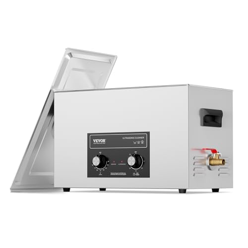 VEVOR 30L Ultraschallreiniger mit Heiztimer und Korb, professionelle digitale Schallkavitationsmaschine, 360 W Reinigungsmaschine von VEVOR