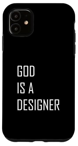 Gott ist ein Designer, Künstler, Kreatives. Hülle für iPhone 11 von VG Productions