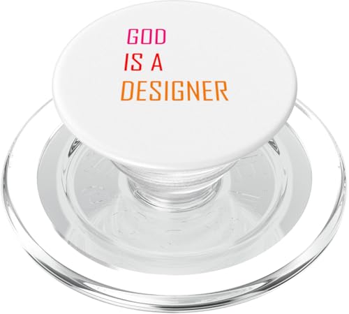 Gott ist ein Designer, ein Künstler, eine kreative Kreation. PopSockets PopGrip für MagSafe von VG Productions