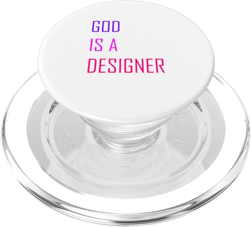 Gott ist ein Designer, ein Künstler, eine kreative Kreation. PopSockets PopGrip für MagSafe von VG Productions