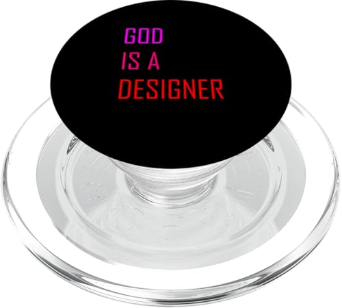 Gott ist ein Designer, ein Künstler, eine kreative Kreation. PopSockets PopGrip für MagSafe von VG Productions