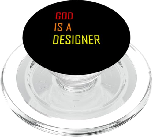 Gott ist ein Designer, ein Künstler, eine kreative Kreation. PopSockets PopGrip für MagSafe von VG Productions