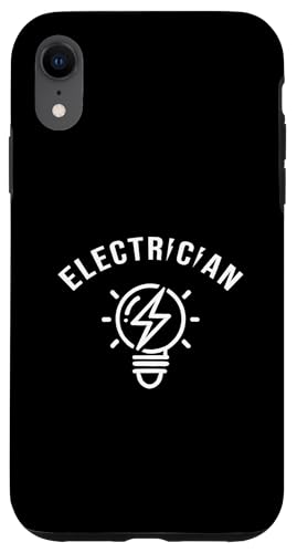 Hülle für iPhone XR Elektriker Glühbirne Electricity Hero von VG Productions