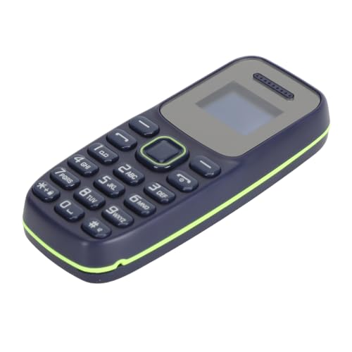 VGEBY Großknopf-Handy, älteres Handy Entsperrt 2G GSM -Telefon 0,66 Zoll Dual-SIM GSM -Musik-Player Bluetooth-Kopfhörer Große Taste Multi-Sprach Unterstützung (Blue) von VGEBY