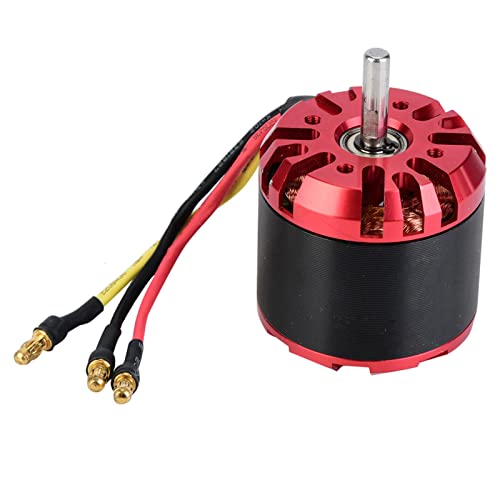 VGEBY RC Bürstenloser Motor, C4250 Bürstenloser Motor Niedriger Energieverbrauch Outrunner Bürstenloser Sensorloser Motor mit Propeller für Elektroroller-Flugmodellbau von VGEBY