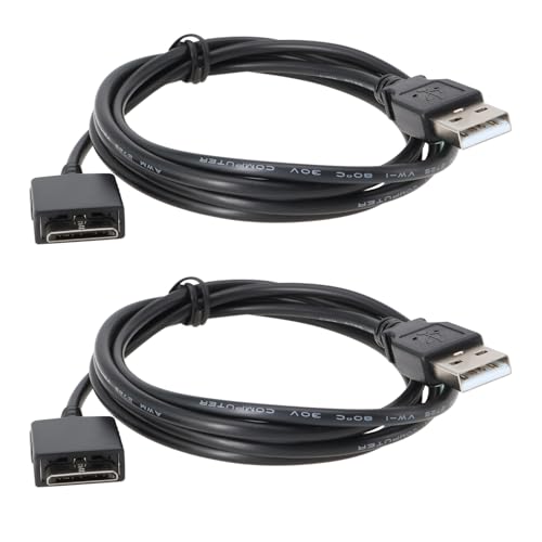 VGOL 2 Stück ersetzt WMC-NW20MU USB-Ladekabel Ersatzteil kompatibel mit Sony Walkman MP3-Player NWZ-A816 NWZ-A818 NWZ-A828 NW-A916 NW-A918 NW-A919 NWZ-610F 1,2 m von VGOL