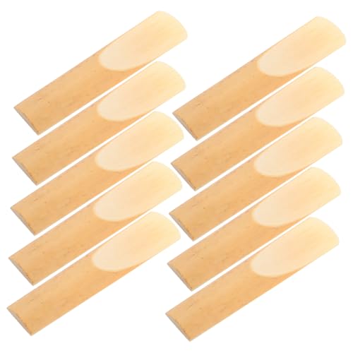 VICASKY 20 Pcs Saxophon Instrument Reparaturwerkzeuge Saxophon Ligatur Reeds Bb Clarinet Reeds Saxophon Reparaturwerkzeuge Saxophonzubehör Saxophon Ersatzteile Sax Reeds Khaki von VICASKY