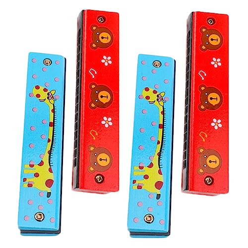 VICASKY 4 Stücke Mundharmonika Mund Harfe Pädagogisches Vorschule Recorder Musical Mund Klavier Kind Musik Aus Holz VICASKY 4 Stücke Mundharmonika Mund Harfe Pädagogisches Vorschule Recorder Musical Mund Klavier Kind Musik Aus Holz von VICASKY
