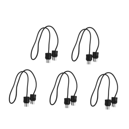 VICASKY 5Pcs 5 Kernverbindungskabel Wirt Kabel Langlebiges Kabel Dual Purple Kabel Midi Controller Kabel Kabel Kabel Synthesizer Kabel Elektronisch Tastatur Kabel Black Metall Kunststoff von VICASKY