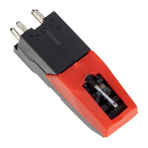 VICASKY Phono-tonabnehmer Zubehör Für Plattenspieler Langlebige Stifte Plattenspielernadel Grammophonstabnadeln Universal-plattenspieler-ersatznadeln Plattenspieler-stift Aluminium Rot von VICASKY